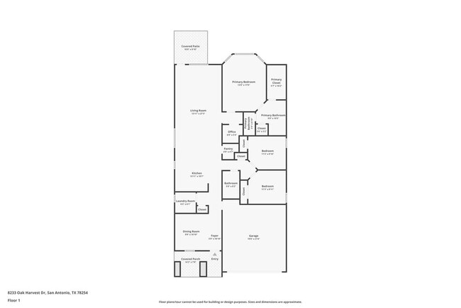 8233 Oak Harvest Dr in San Antonio, TX - Foto de edificio - Building Photo