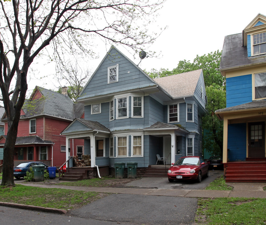 591-593 Hayward Ave in Rochester, NY - Foto de edificio