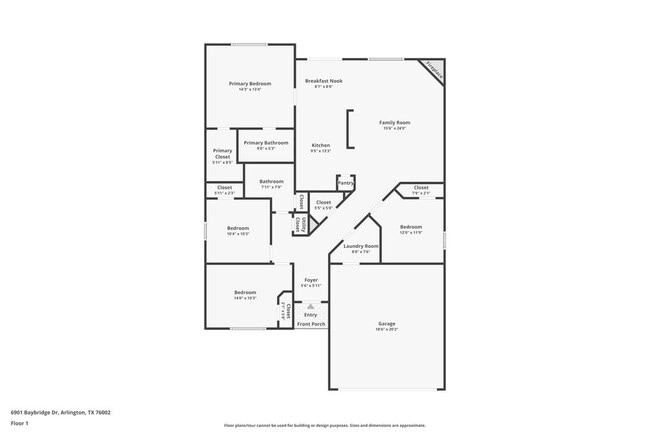 6901 Baybridge Dr in Arlington, TX - Building Photo - Building Photo
