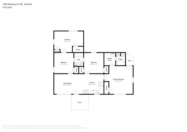 1839 Waldrep Cir SE in Marietta, GA - Foto de edificio - Building Photo