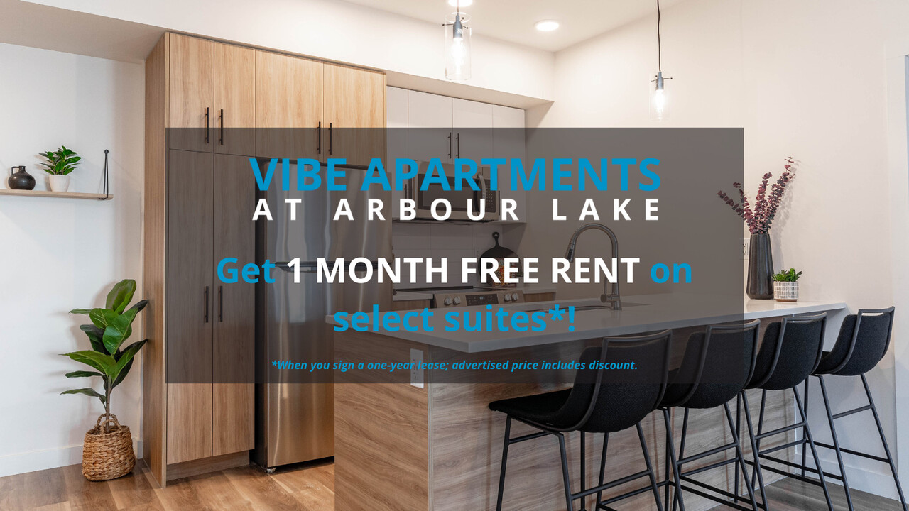 Vibe Apartments at Arbour Lake in Calgary, AB - Building Photo