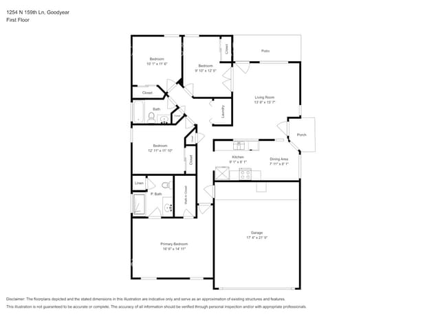 1254 N 159th Ln in Goodyear, AZ - Building Photo - Building Photo