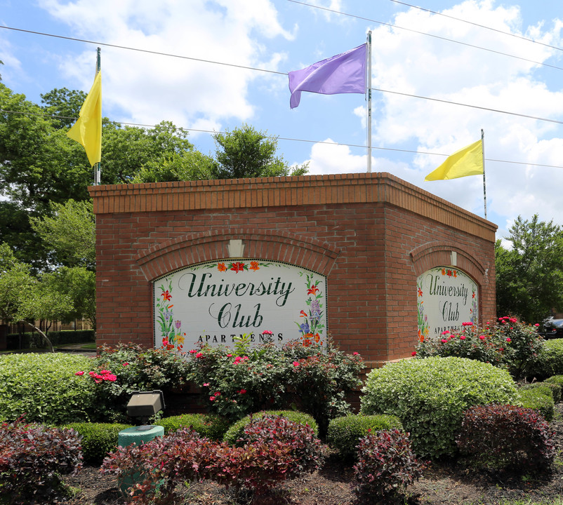 University Club Apartments in Waco, TX - Foto de edificio