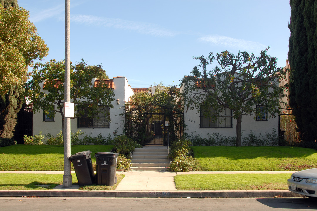 522 N Alta Vista Blvd in Los Angeles, CA - Foto de edificio