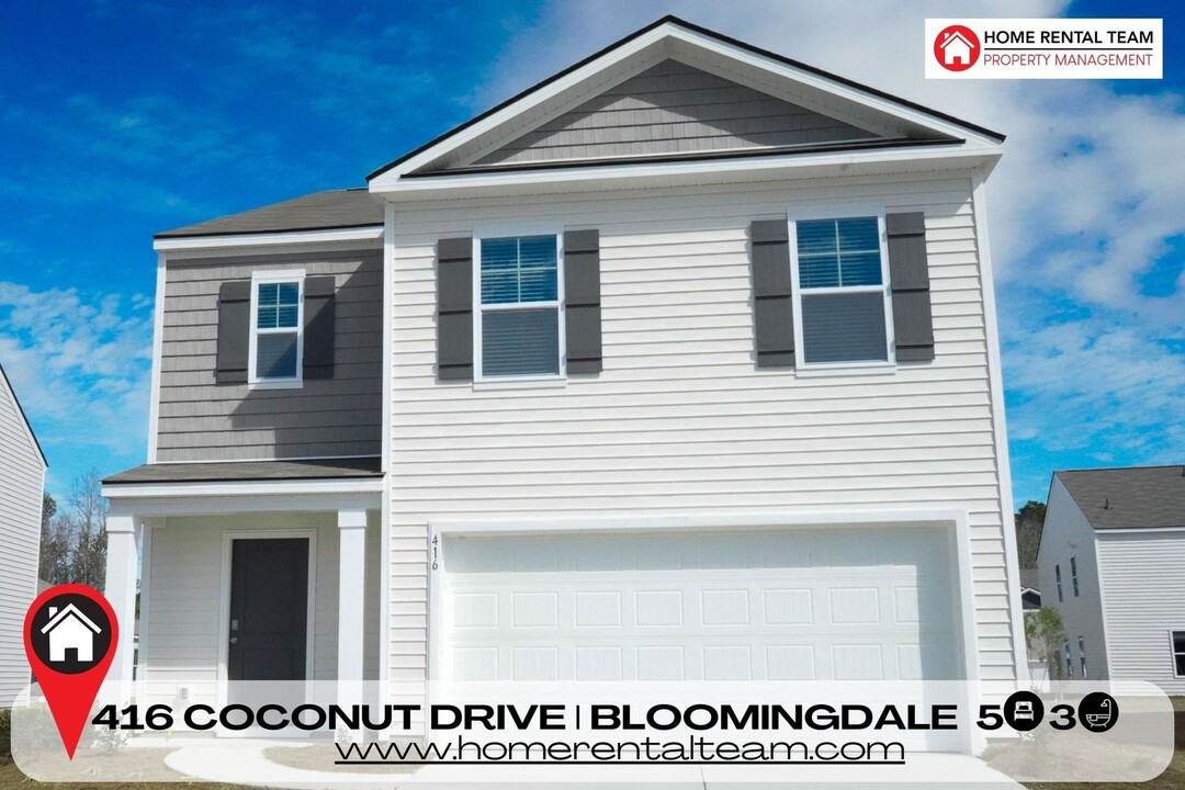 416 Coconut Dr in Bloomingdale, GA - Building Photo