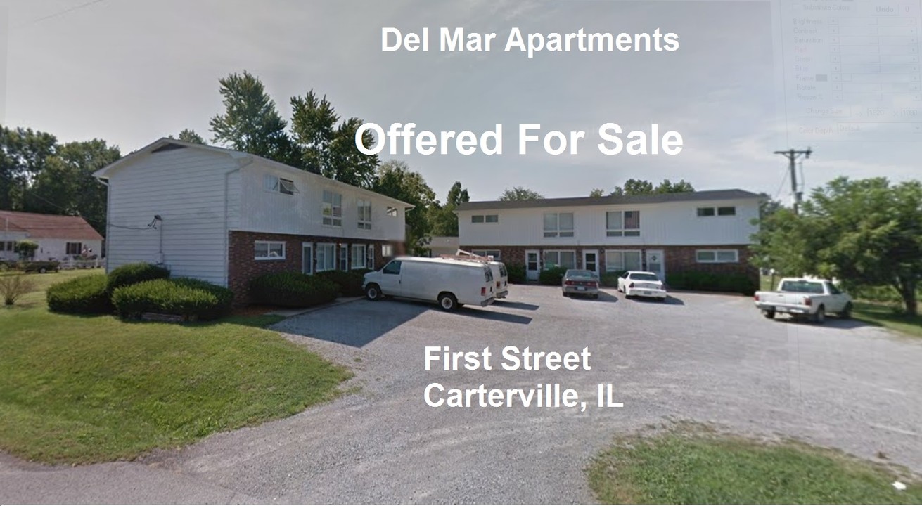 Del Mar Apartments - 1st Street in Carterville, IL - Building Photo