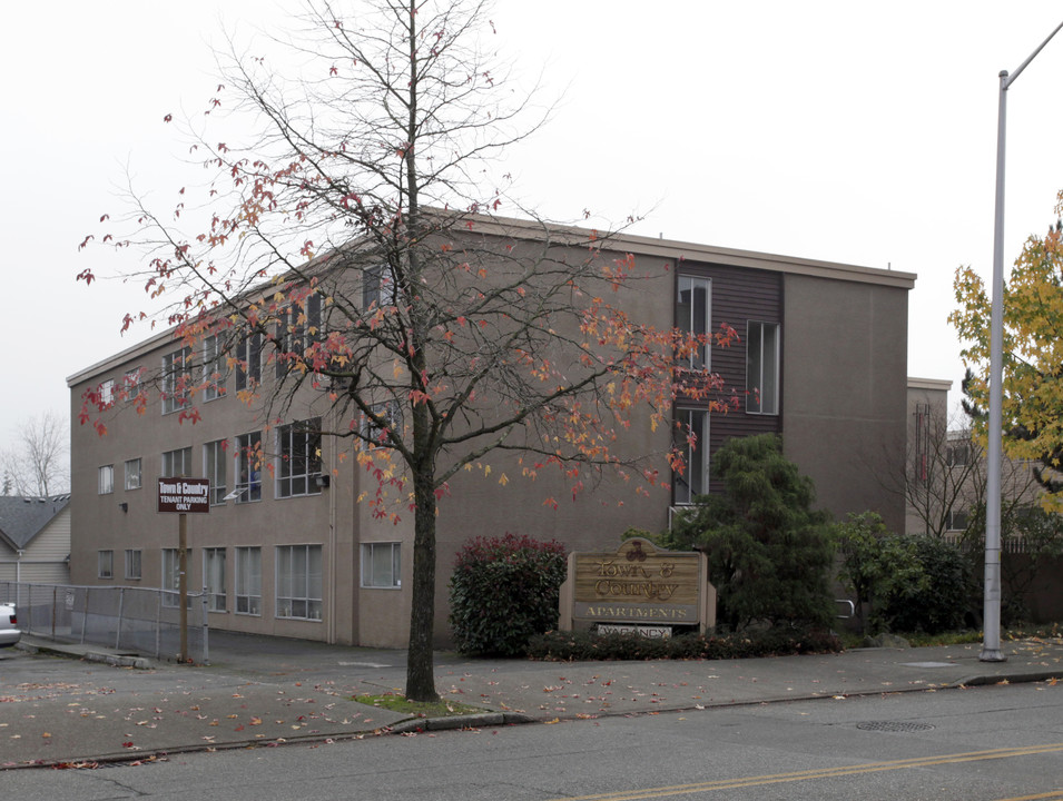 Town and Country Apartments in Seattle, WA - Foto de edificio