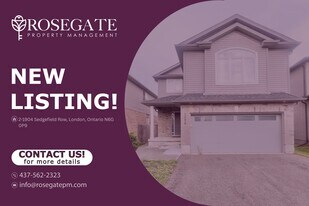 1904 Sedgefield Row in London, ON - Building Photo