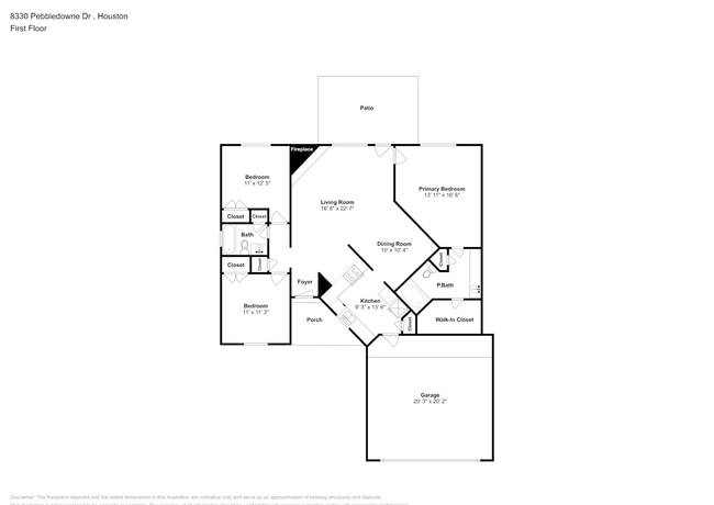 8330 Pebbledowne Dr in Houston, TX - Foto de edificio - Building Photo