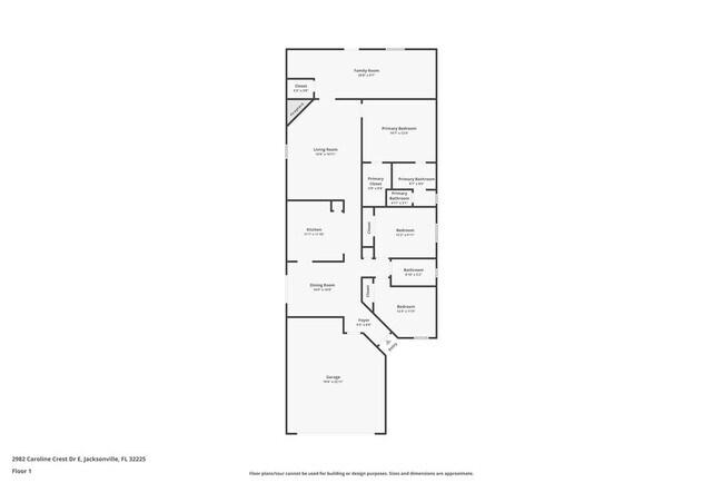 2982 Caroline Crest Dr E in Jacksonville, FL - Foto de edificio - Building Photo