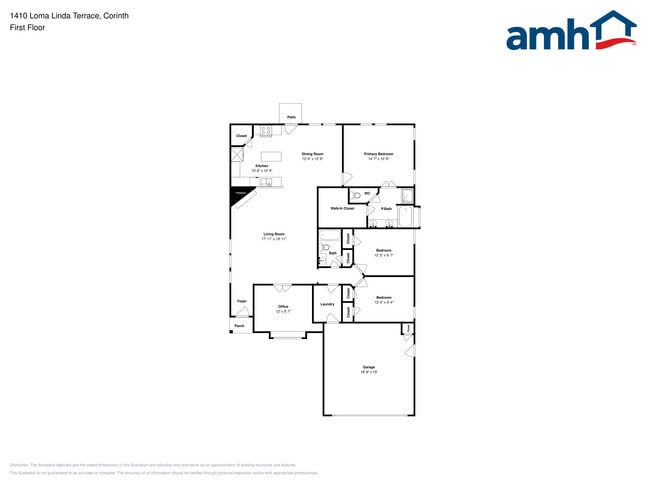 1410 Loma Linda Ter in Corinth, TX - Foto de edificio - Building Photo