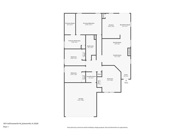 1071 Collinswood Dr W in Jacksonville, FL - Building Photo - Building Photo