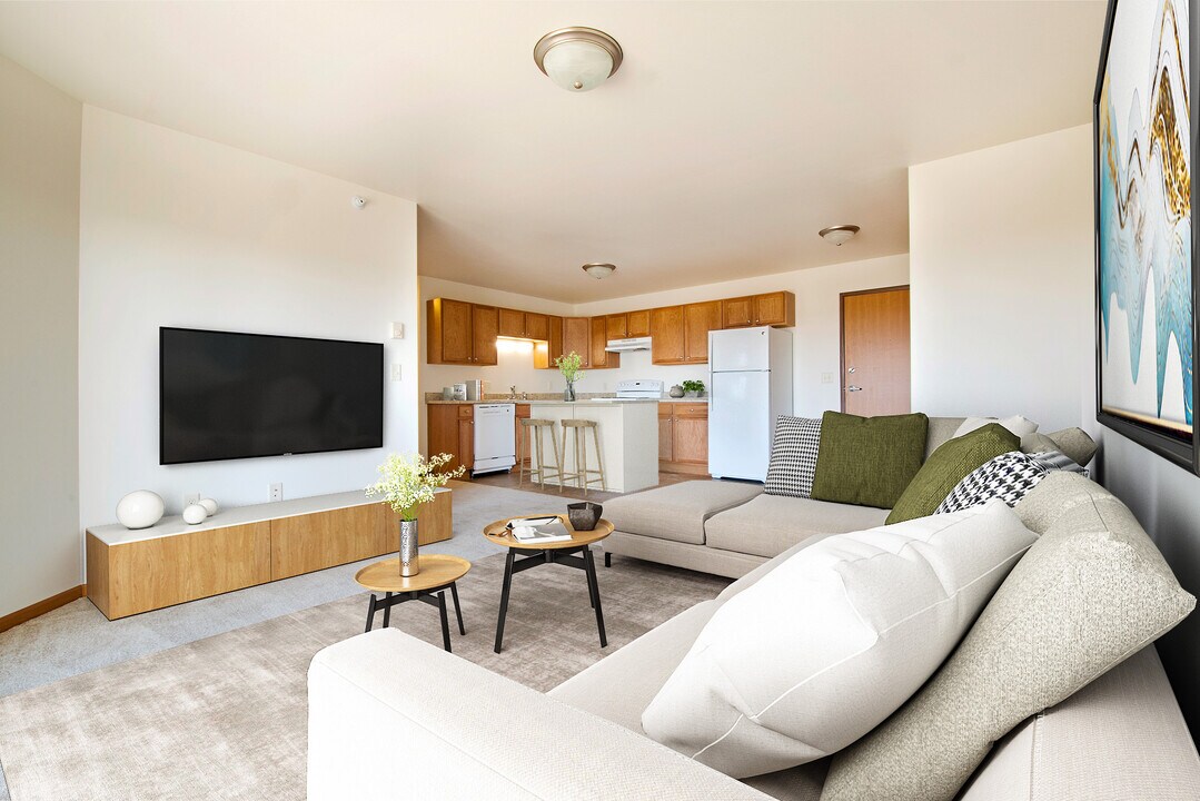 Parkview Place Apartments in Minot, ND - Foto de edificio