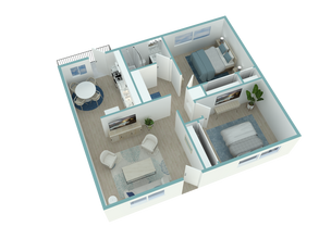 Terre at S Anza in El Cajon, CA - Building Photo - Floor Plan