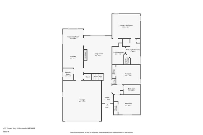 455 Timber Way S in Hernando, MS - Building Photo - Building Photo