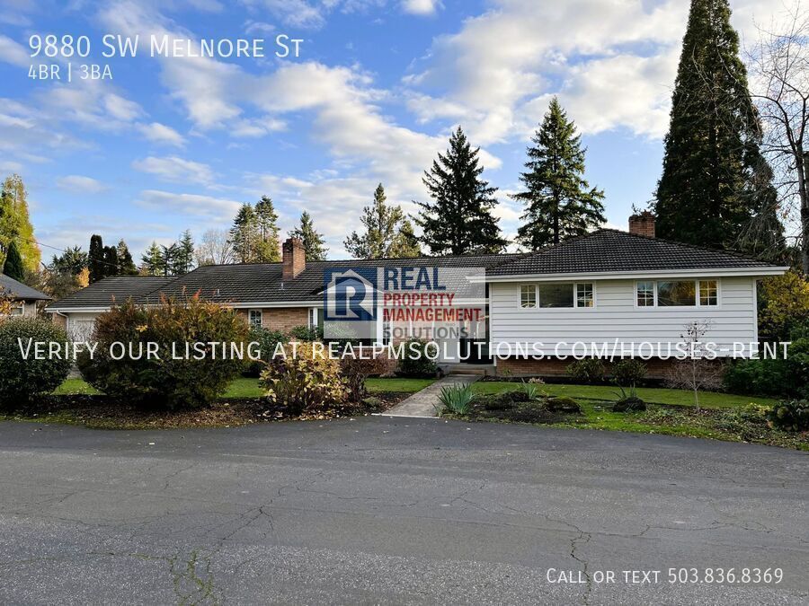 9880 SW Melnore St in Portland, OR - Building Photo