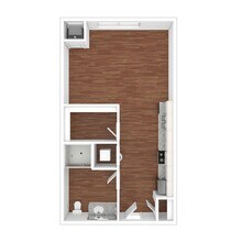 Rivers Edge Apartments in Kalamazoo, MI - Foto de edificio - Floor Plan