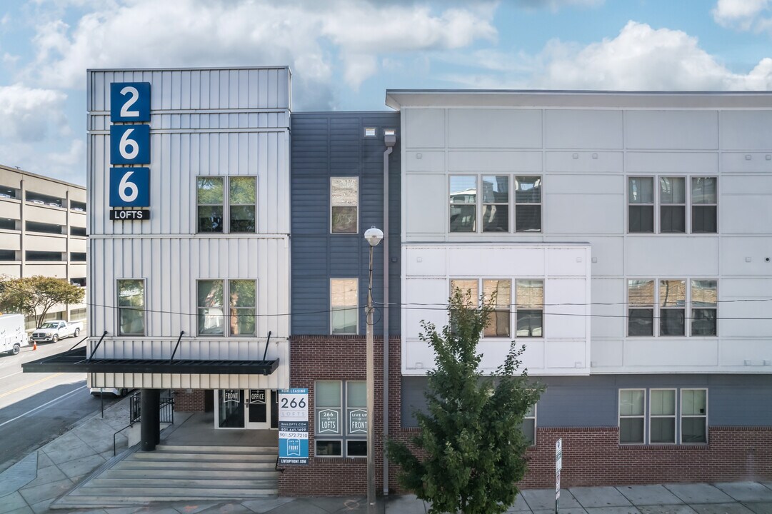 266 Lofts in Memphis, TN - Building Photo