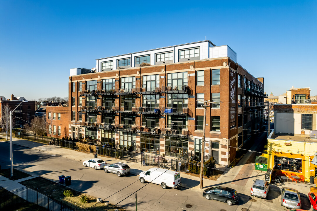 Willy's Overland Lofts in Detroit, MI - Foto de edificio