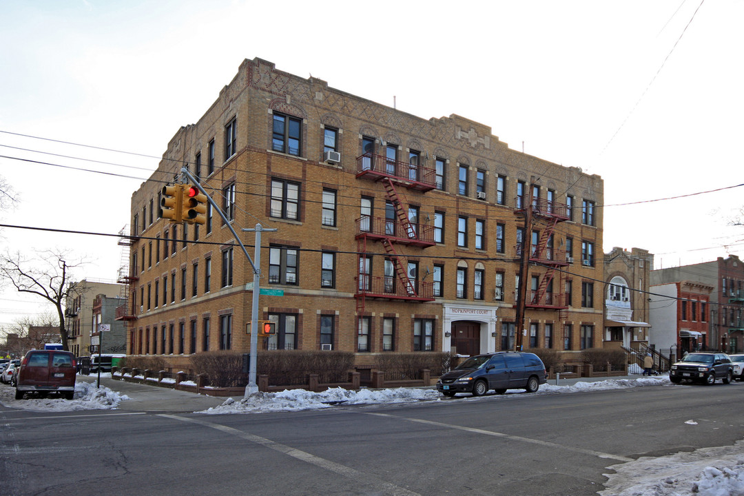 Hopkinport Court in Brooklyn, NY - Building Photo