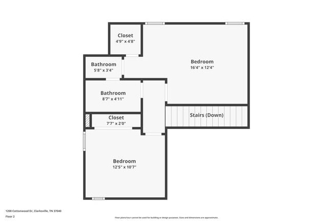 1208 Cottonwood Dr in Clarksville, TN - Foto de edificio - Building Photo