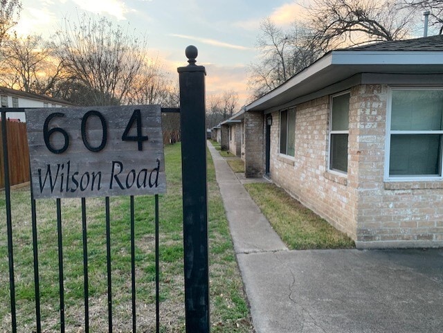 property at 604 Wilson Rd