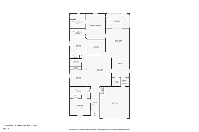 1290 Corbett Ln in Melbourne, FL - Foto de edificio - Building Photo