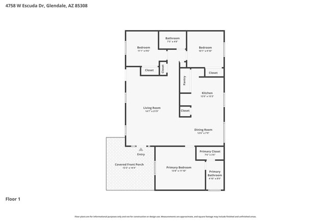 4758 W Escuda Dr, Unit 7 in Glendale, AZ - Building Photo - Building Photo