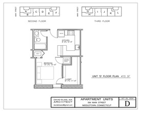 584 Main St in Middletown, CT - Foto de edificio - Floor Plan