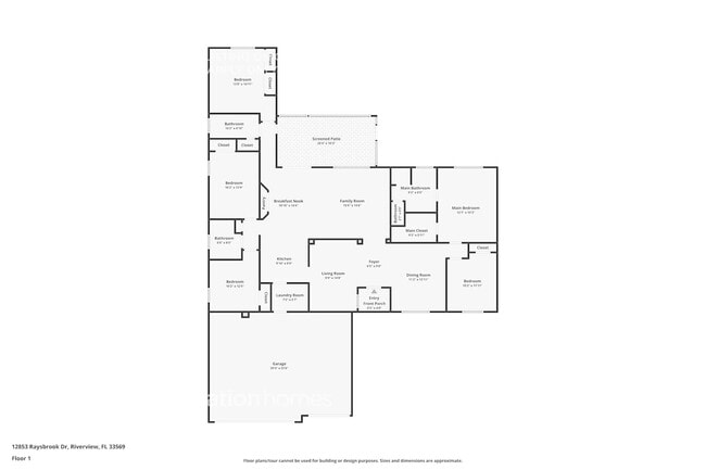 12853 Raysbrook Dr in Riverview, FL - Foto de edificio - Building Photo
