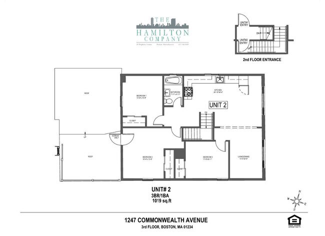 1247 Commonwealth in Allston, MA - Building Photo - Floor Plan