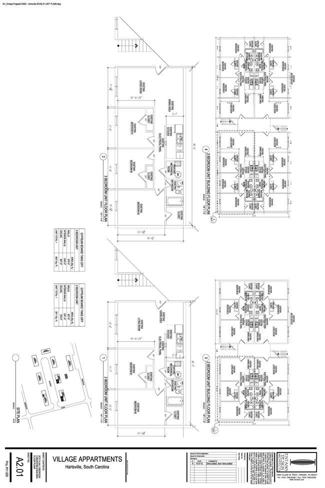 Hartsville Flats in Hartsville, SC - Building Photo - Floor Plan