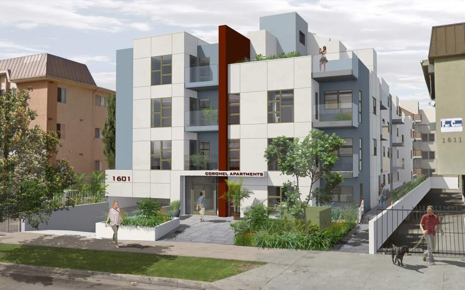 Coronel Apartments in Los Angeles, CA - Building Photo