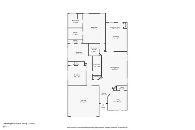 2442 Keegan Hollow Ln in Spring, TX - Building Photo - Building Photo