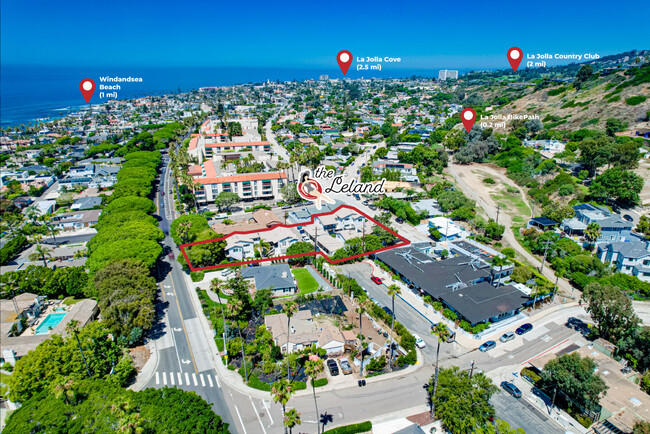 Leland Apartments in La Jolla, CA - Foto de edificio - Building Photo