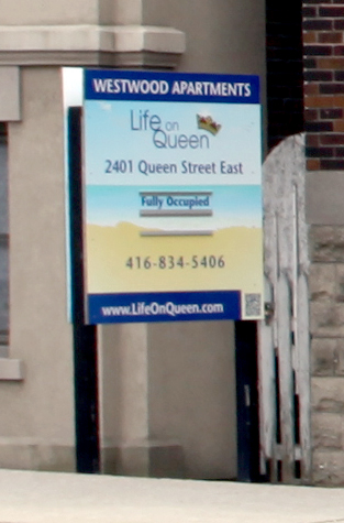 2401 Queen St in Toronto, ON - Building Photo