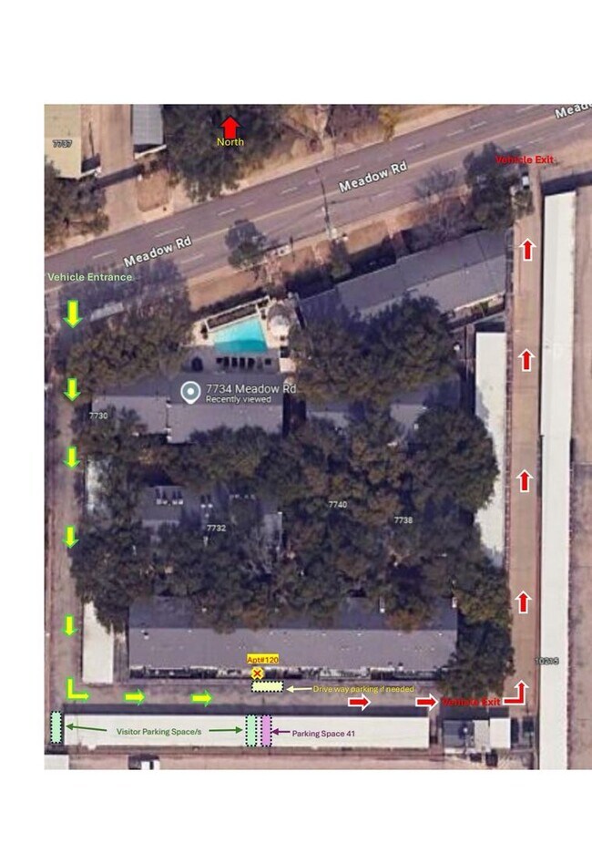 7734 Meadow Rd in Dallas, TX - Building Photo - Building Photo