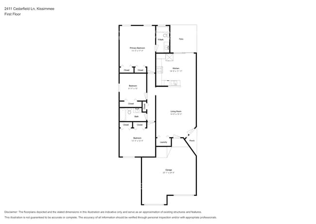 2411 Cedarfield Ln in Kissimmee, FL - Building Photo - Building Photo