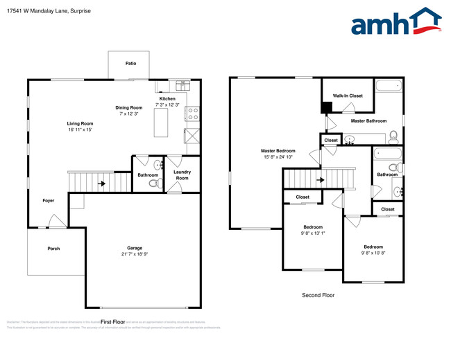 17541 W Mandalay Ln in Surprise, AZ - Foto de edificio - Building Photo