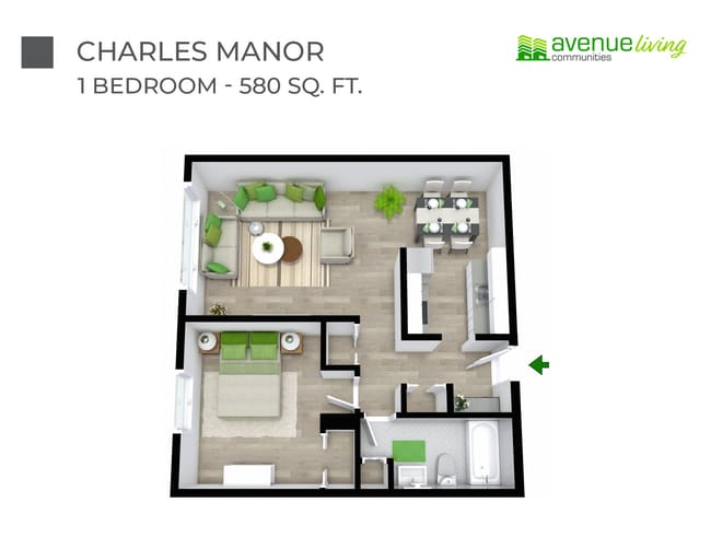 Charles Manor in Edmonton, AB - Building Photo - Floor Plan