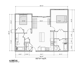 Vic Centre in Fort Worth, TX - Building Photo - Floor Plan