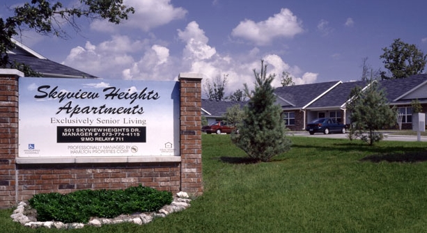 Skyview Senior Apartments in Waynesville, MO - Foto de edificio