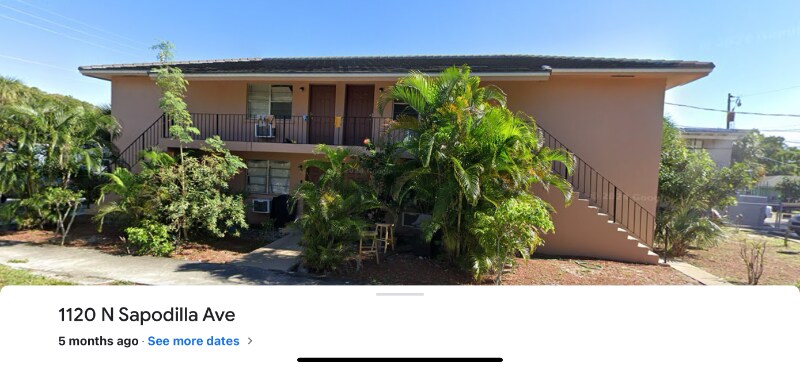 1120 N Sapodilla Ave-Unit -#4 in West Palm Beach, FL - Foto de edificio