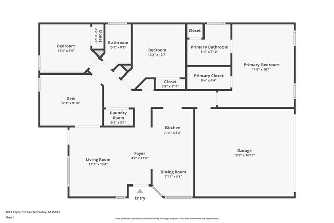 882 E Taylor Trail in San Tan Valley, AZ - Building Photo - Building Photo