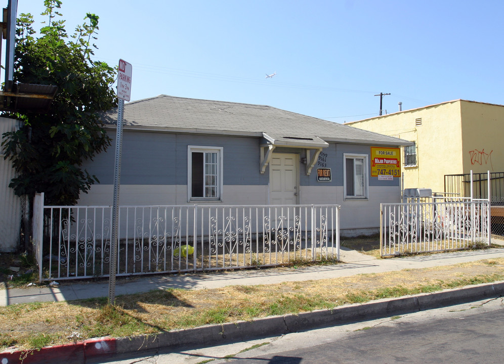 9159-9163 S Normandie Ave in Los Angeles, CA - Building Photo