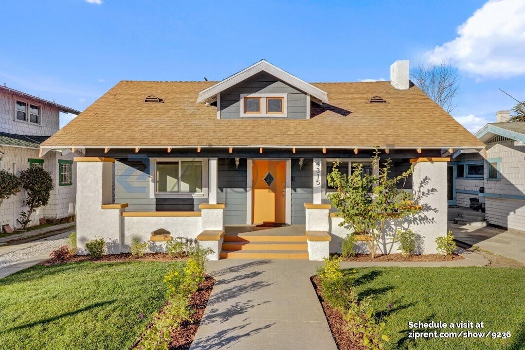 4315 La Salle Ave in Los Angeles, CA - Foto de edificio
