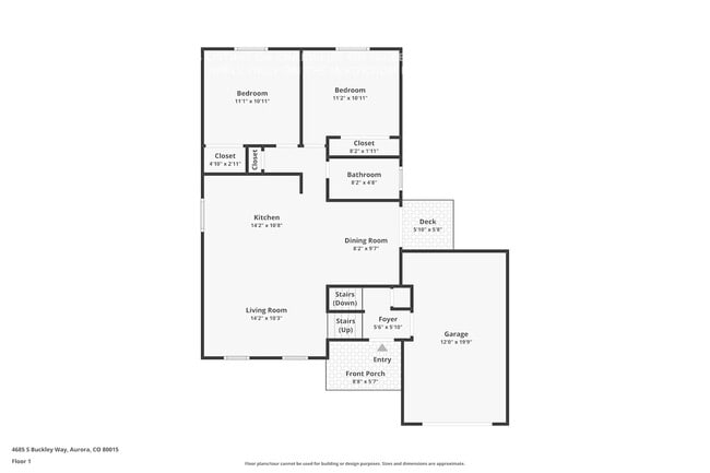 4685 S Buckley Way, Unit 402 in Aurora, CO - Building Photo - Building Photo