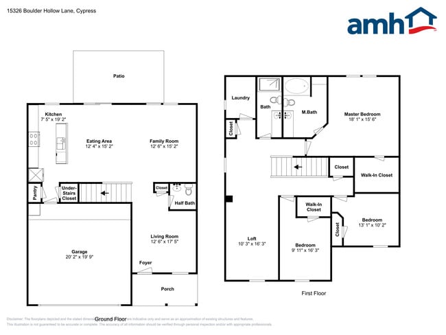 15326 Boulder Hollow Ln in Cypress, TX - Foto de edificio - Building Photo