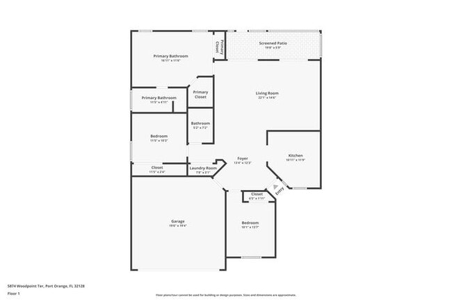 5874 Woodpoint Terrace in Port Orange, FL - Building Photo - Building Photo