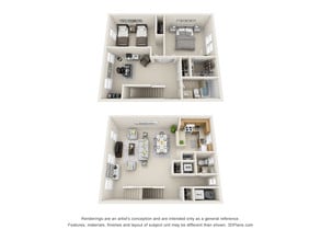 Tanyard Oaks in Sewell, NJ - Foto de edificio - Floor Plan